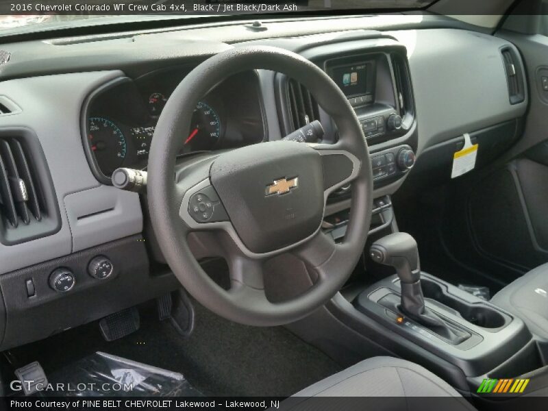 Black / Jet Black/Dark Ash 2016 Chevrolet Colorado WT Crew Cab 4x4