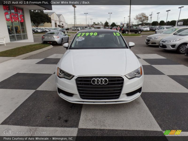 Glacier White Metallic / Black 2015 Audi A3 1.8 Premium Plus