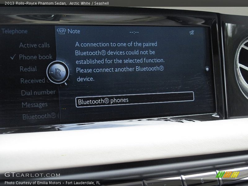 Arctic White / Seashell 2013 Rolls-Royce Phantom Sedan