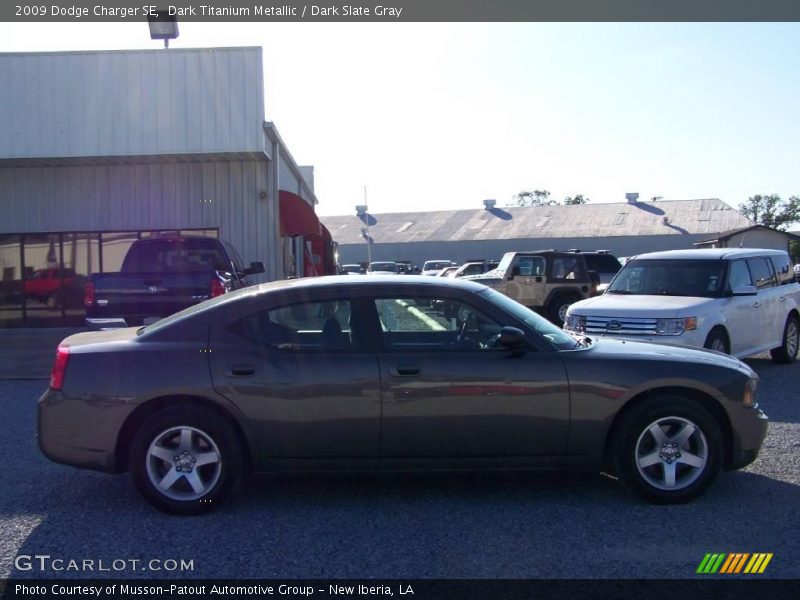 Dark Titanium Metallic / Dark Slate Gray 2009 Dodge Charger SE