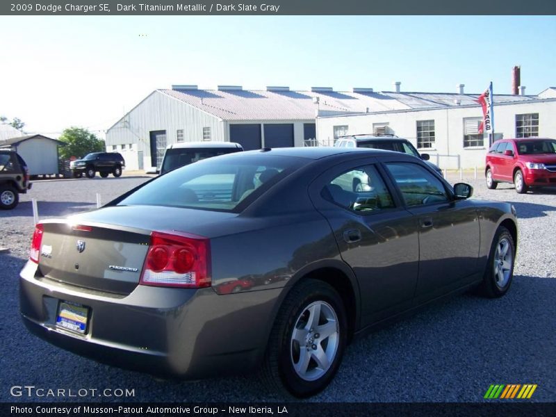 Dark Titanium Metallic / Dark Slate Gray 2009 Dodge Charger SE