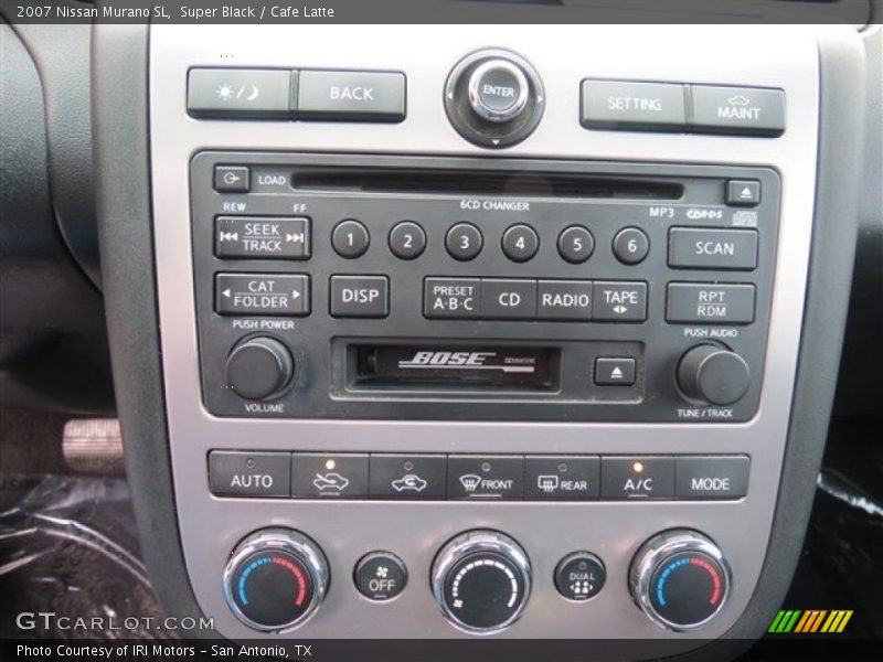 Super Black / Cafe Latte 2007 Nissan Murano SL