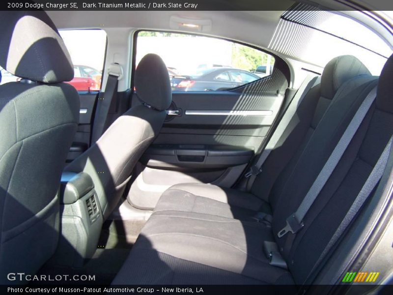 Dark Titanium Metallic / Dark Slate Gray 2009 Dodge Charger SE