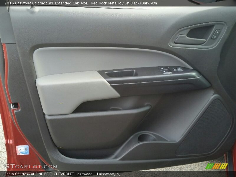 Red Rock Metallic / Jet Black/Dark Ash 2016 Chevrolet Colorado WT Extended Cab 4x4