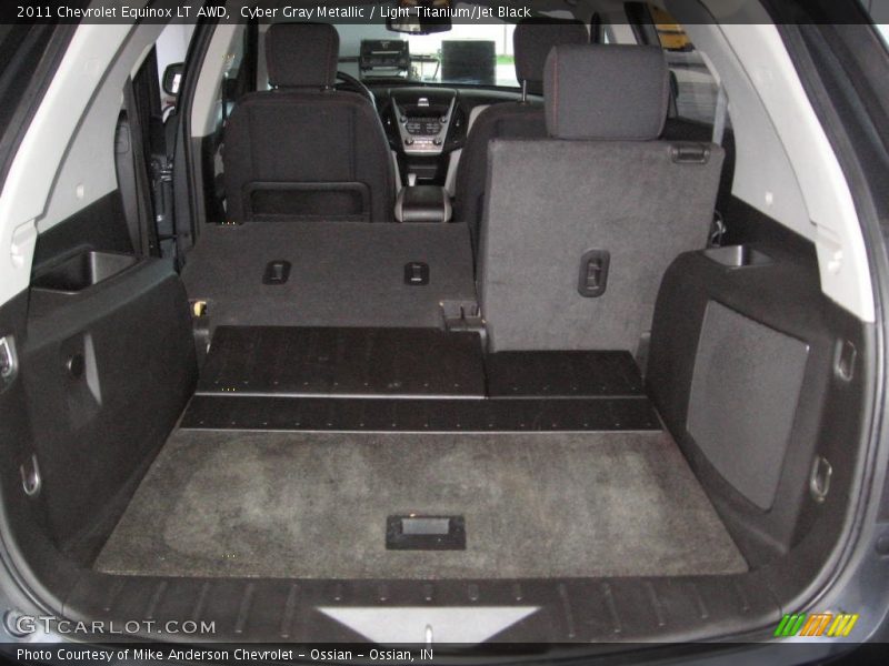 Cyber Gray Metallic / Light Titanium/Jet Black 2011 Chevrolet Equinox LT AWD