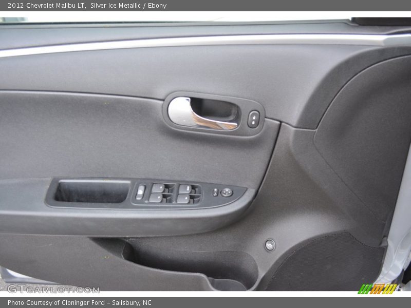 Silver Ice Metallic / Ebony 2012 Chevrolet Malibu LT