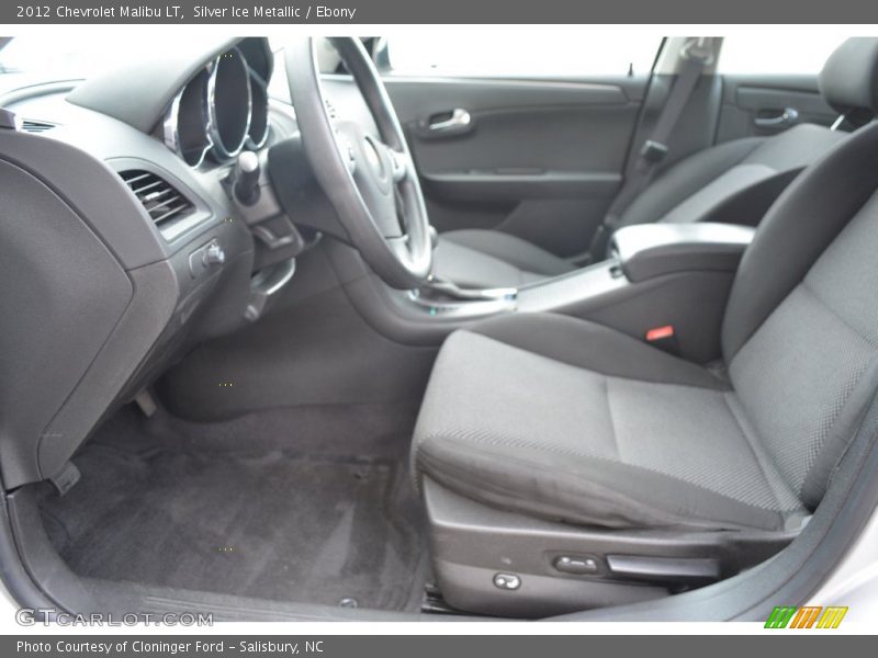 Silver Ice Metallic / Ebony 2012 Chevrolet Malibu LT