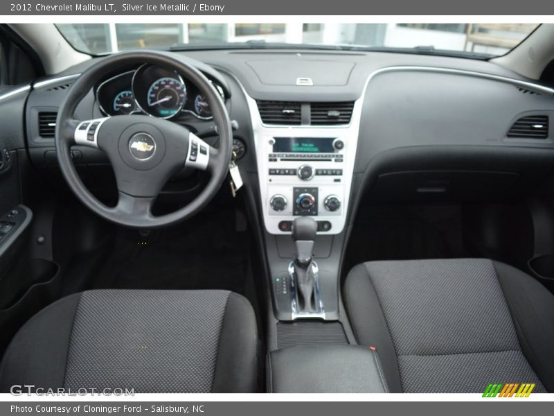 Silver Ice Metallic / Ebony 2012 Chevrolet Malibu LT
