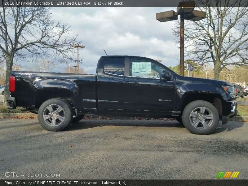  2016 Colorado LT Extended Cab 4x4 Black