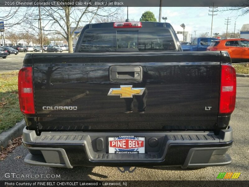Black / Jet Black 2016 Chevrolet Colorado LT Extended Cab 4x4