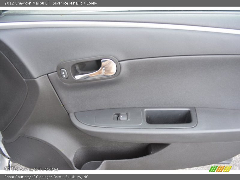 Silver Ice Metallic / Ebony 2012 Chevrolet Malibu LT