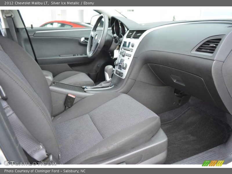 Silver Ice Metallic / Ebony 2012 Chevrolet Malibu LT