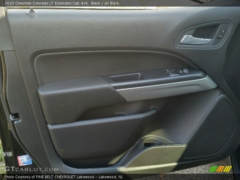 Black / Jet Black 2016 Chevrolet Colorado LT Extended Cab 4x4