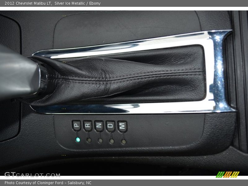 Silver Ice Metallic / Ebony 2012 Chevrolet Malibu LT