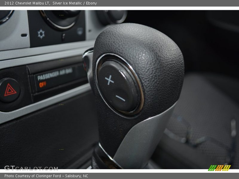 Silver Ice Metallic / Ebony 2012 Chevrolet Malibu LT