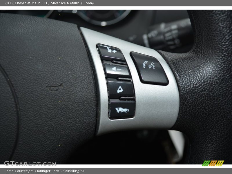 Silver Ice Metallic / Ebony 2012 Chevrolet Malibu LT