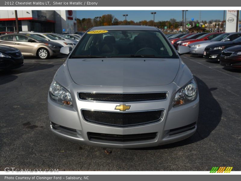 Silver Ice Metallic / Ebony 2012 Chevrolet Malibu LT