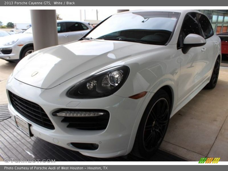 White / Black 2013 Porsche Cayenne GTS