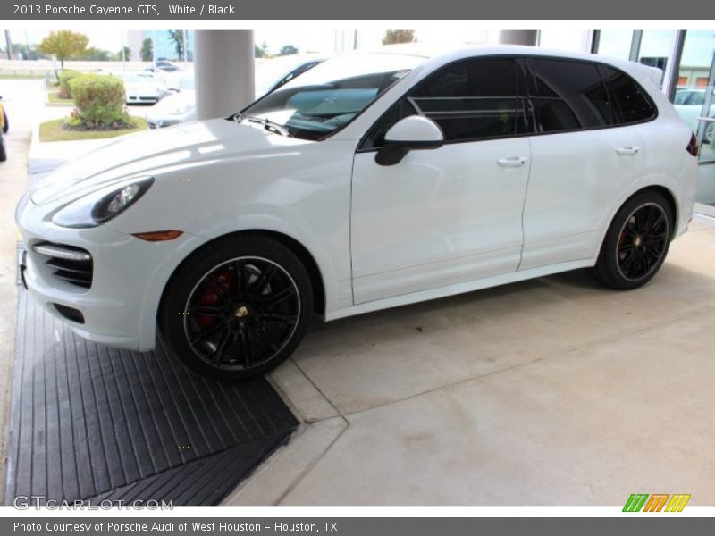 White / Black 2013 Porsche Cayenne GTS