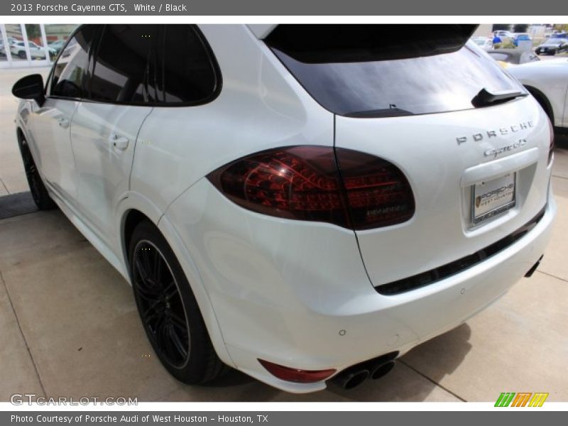 White / Black 2013 Porsche Cayenne GTS