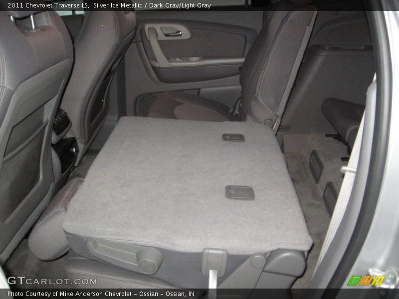Silver Ice Metallic / Dark Gray/Light Gray 2011 Chevrolet Traverse LS