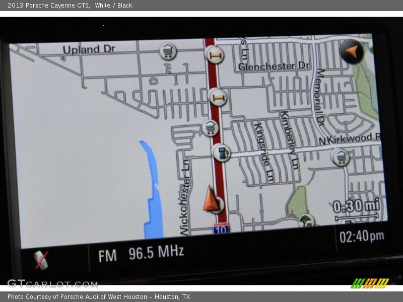 White / Black 2013 Porsche Cayenne GTS