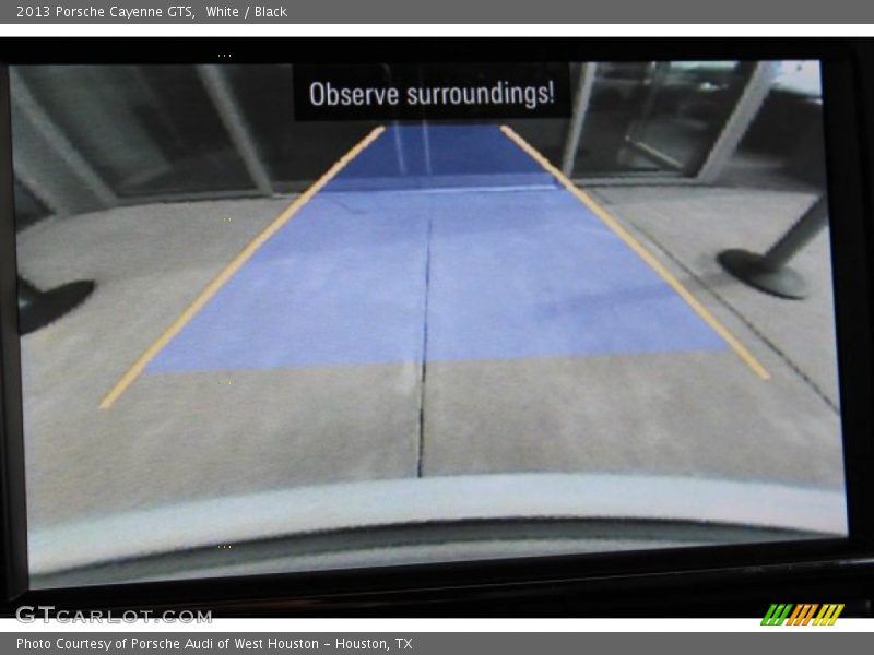 White / Black 2013 Porsche Cayenne GTS