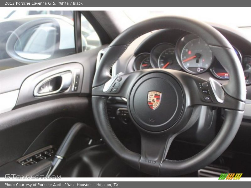 White / Black 2013 Porsche Cayenne GTS