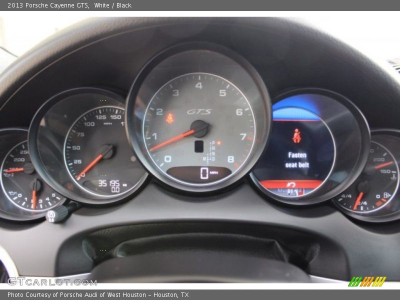 White / Black 2013 Porsche Cayenne GTS