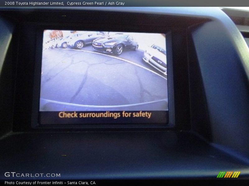 Cypress Green Pearl / Ash Gray 2008 Toyota Highlander Limited