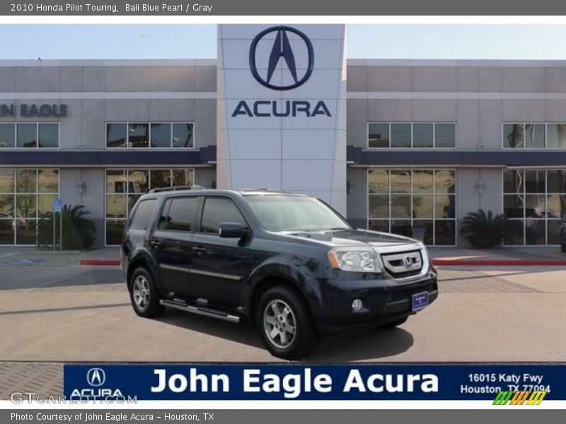 Bali Blue Pearl / Gray 2010 Honda Pilot Touring