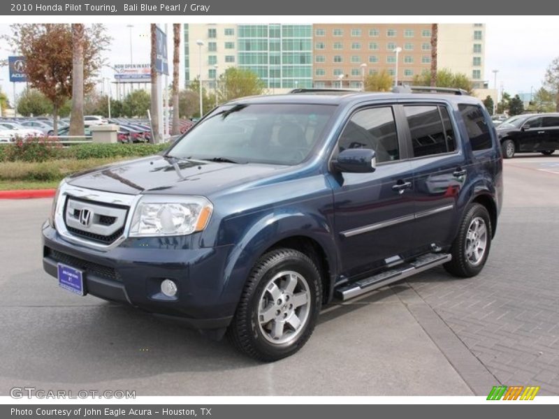 Bali Blue Pearl / Gray 2010 Honda Pilot Touring