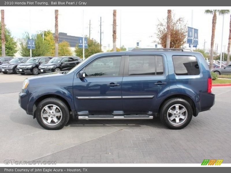 Bali Blue Pearl / Gray 2010 Honda Pilot Touring