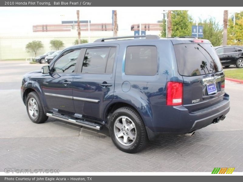 Bali Blue Pearl / Gray 2010 Honda Pilot Touring