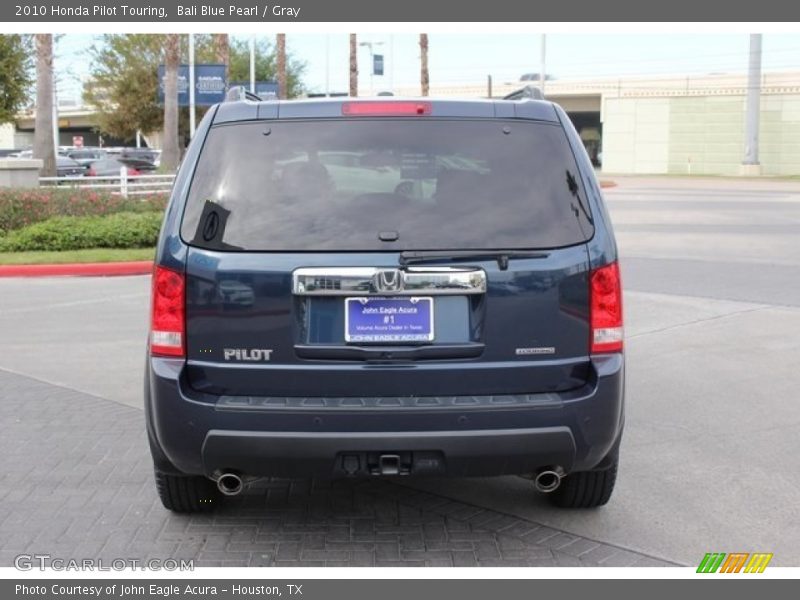 Bali Blue Pearl / Gray 2010 Honda Pilot Touring
