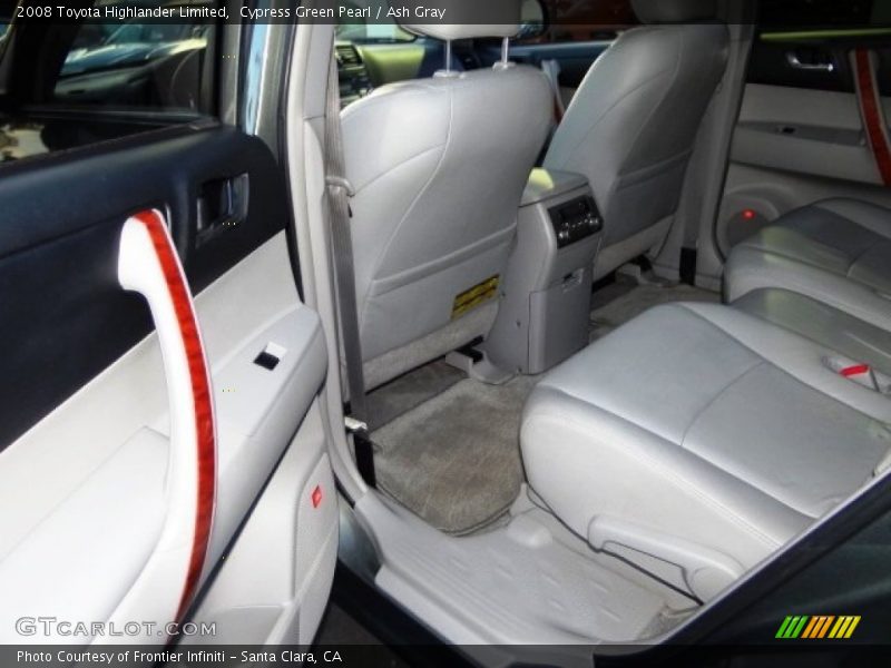 Cypress Green Pearl / Ash Gray 2008 Toyota Highlander Limited