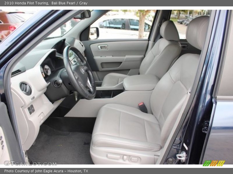 Bali Blue Pearl / Gray 2010 Honda Pilot Touring