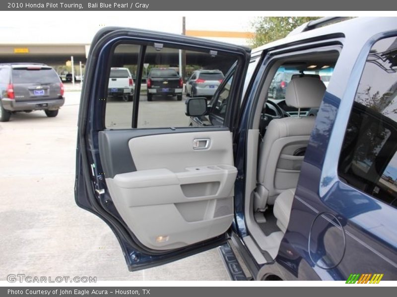 Bali Blue Pearl / Gray 2010 Honda Pilot Touring