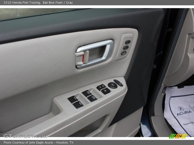 Bali Blue Pearl / Gray 2010 Honda Pilot Touring