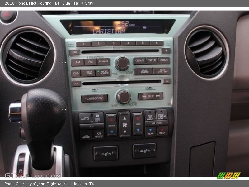 Bali Blue Pearl / Gray 2010 Honda Pilot Touring