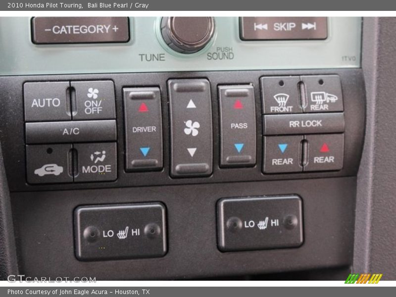 Bali Blue Pearl / Gray 2010 Honda Pilot Touring