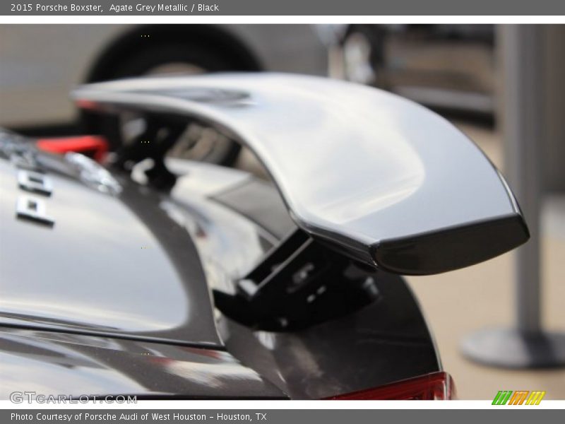 Agate Grey Metallic / Black 2015 Porsche Boxster