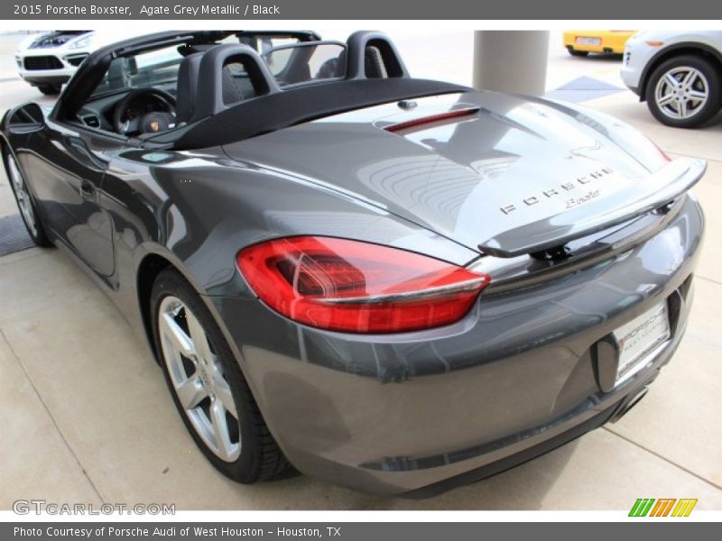 Agate Grey Metallic / Black 2015 Porsche Boxster
