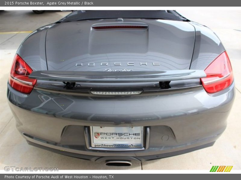 Agate Grey Metallic / Black 2015 Porsche Boxster