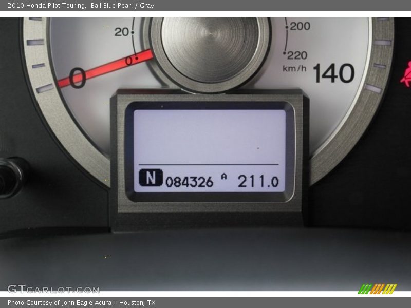 Bali Blue Pearl / Gray 2010 Honda Pilot Touring