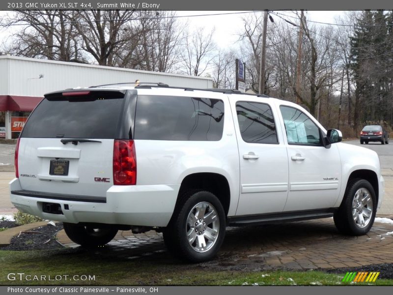 Summit White / Ebony 2013 GMC Yukon XL SLT 4x4