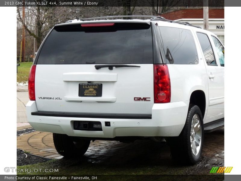 Summit White / Ebony 2013 GMC Yukon XL SLT 4x4