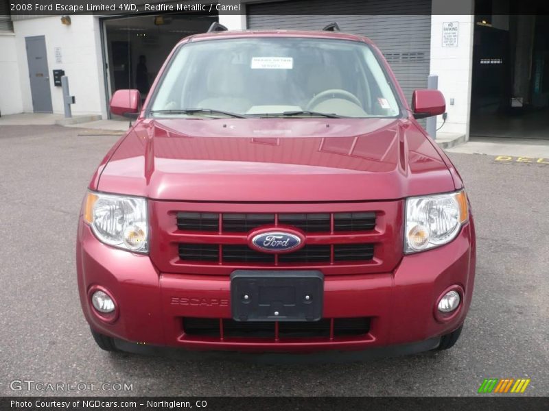 Redfire Metallic / Camel 2008 Ford Escape Limited 4WD