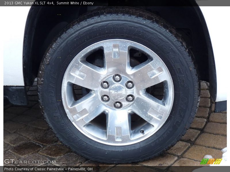 Summit White / Ebony 2013 GMC Yukon XL SLT 4x4
