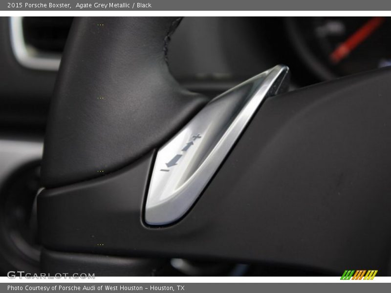 Agate Grey Metallic / Black 2015 Porsche Boxster
